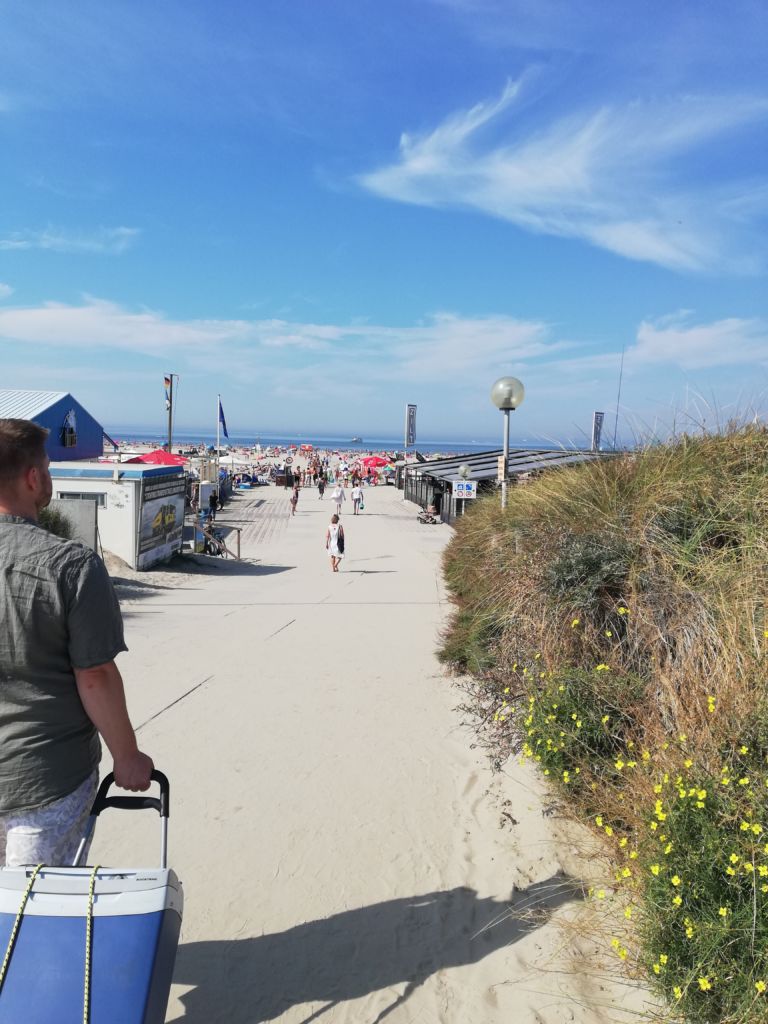 Strand von IJmuiden